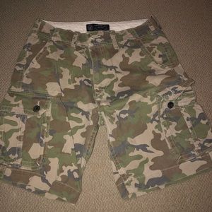 American Eagle Men’s Cargo Shorts - Camo Print